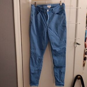 Maurices Light Blue Skinny Jeans